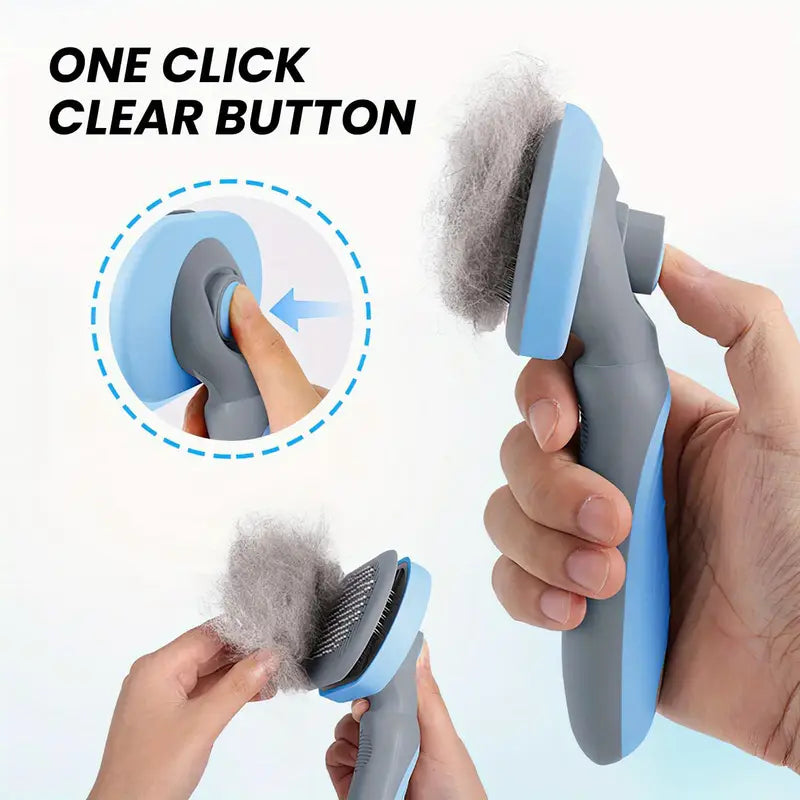 Cat and Dog One-click Hair Removal Brush