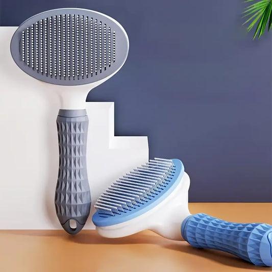 1/2pcs Pet Grooming Brushes: Ideal For Cats, Dogs Like Teddy And Large